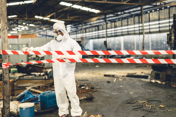Professional Crime Scene Cleanup technician working in Kewaskum, WI
